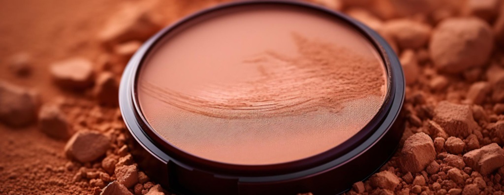 du maquillage pour effet bronzer